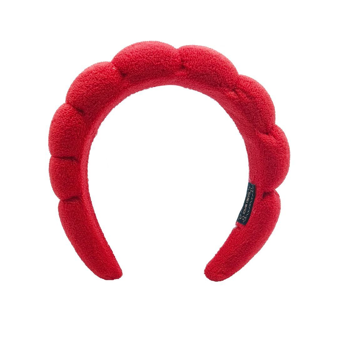 The Headband Bracelet Is A Four-piece Headband Set Of Bright Red