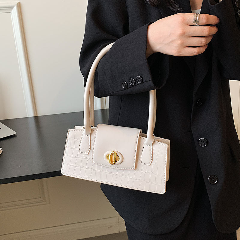 New Trendy Fashion Autumn And Winter Texture Simple Messenger Bag Women