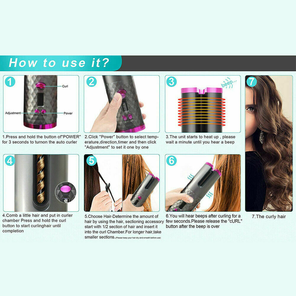 Hair Waver Curling Iron