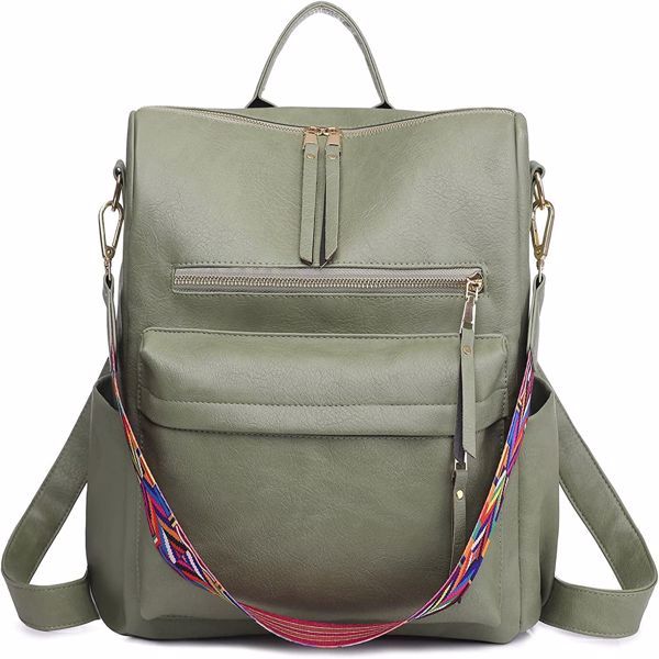 Women PU Leather Backpacks