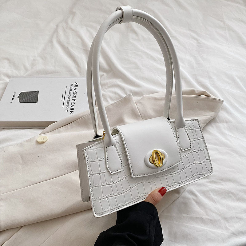 New Trendy Fashion Autumn And Winter Texture Simple Messenger Bag Women