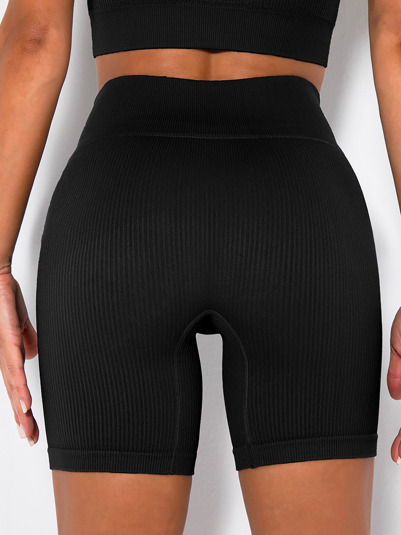 4 Pack Ribbed Soft New Cheap Women's High Waisted Biker Shorts Anti Chafing Slip Shorts Shorts Underwear Yoga Workout Shorts