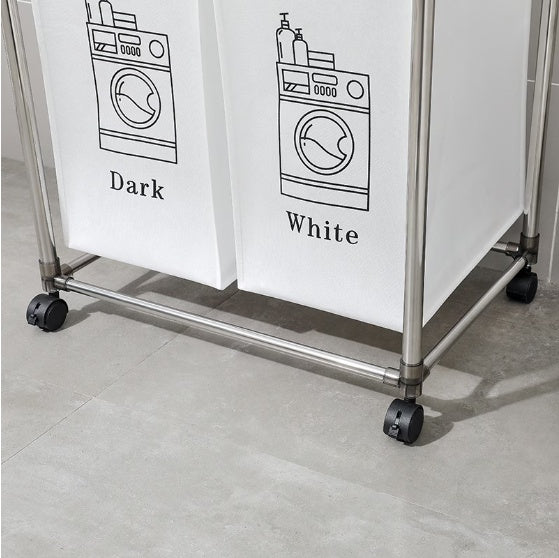 Laundry Basket 2-tier Laundry Sorter