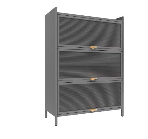 4 Level Flip Door Cabinet