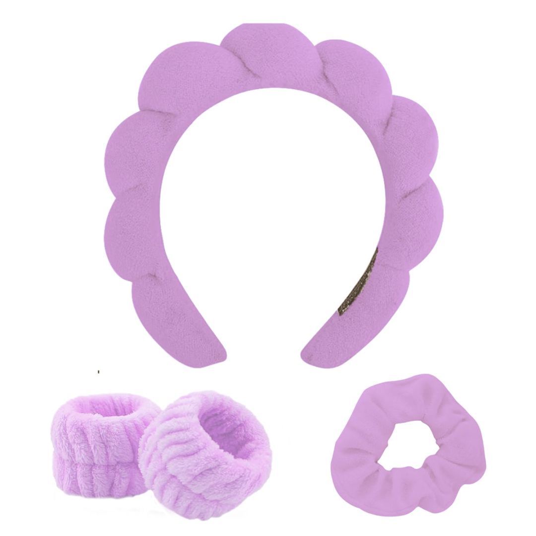 Purple Four-piece Headband