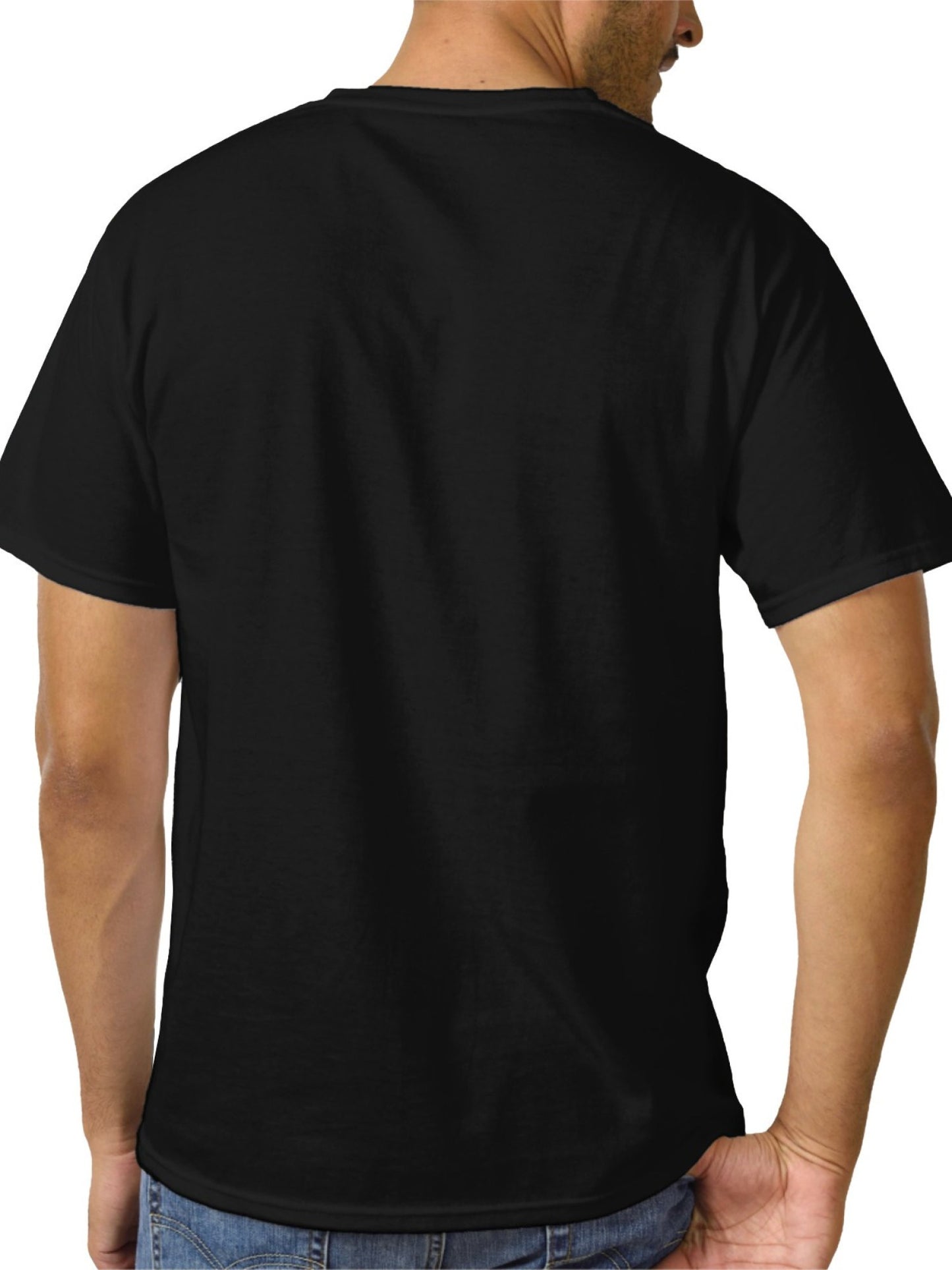 Men's Summer Short Sleeved T-shirt With Printed Front Chest - Comfortable And Breathable Fabric