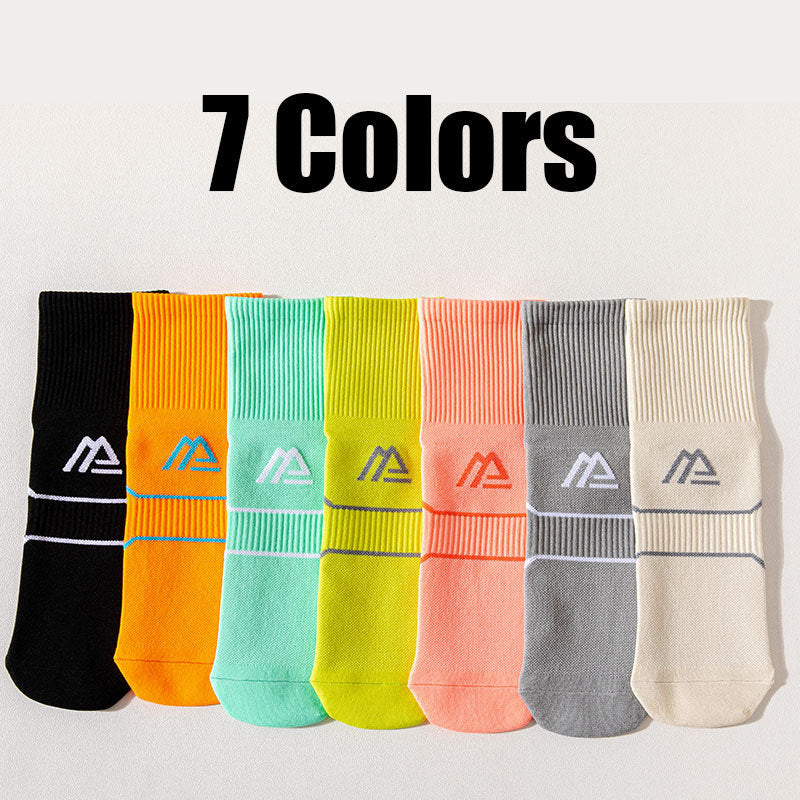 7 Pairs Compression Stockings For Women Colorful Sock Running Fitness Sports Pressure Socks Deodorant And Breathable For Outdoor Sports Cycling And Hiking