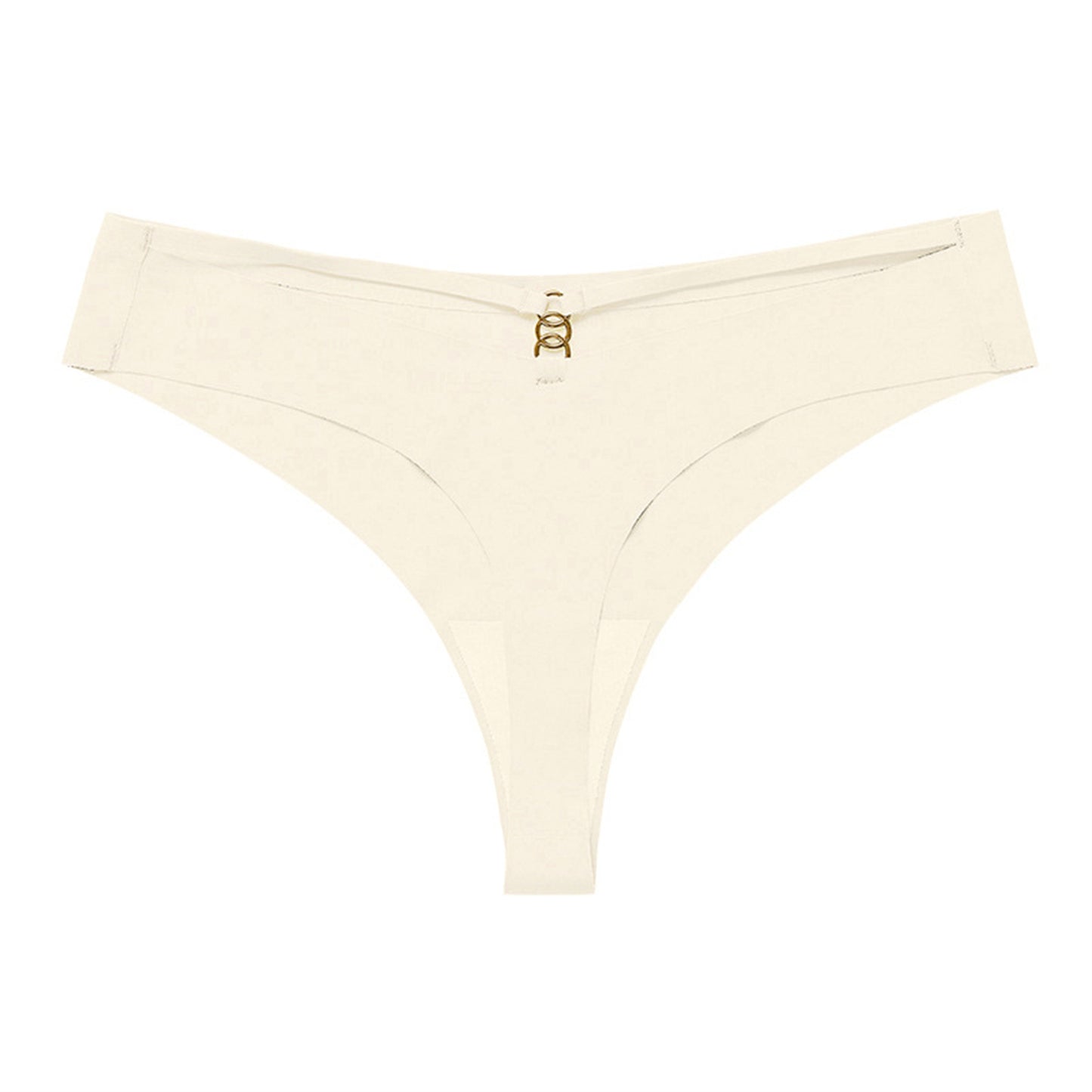 Seamless Ice Silk One-piece Sports Underwear T-string For Women