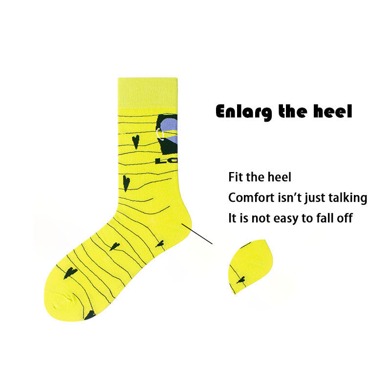 3 Pairs Men's Crew Work Socks Cushioned Boot Socks Wicking Athletic Socks For Hiking Sports Running