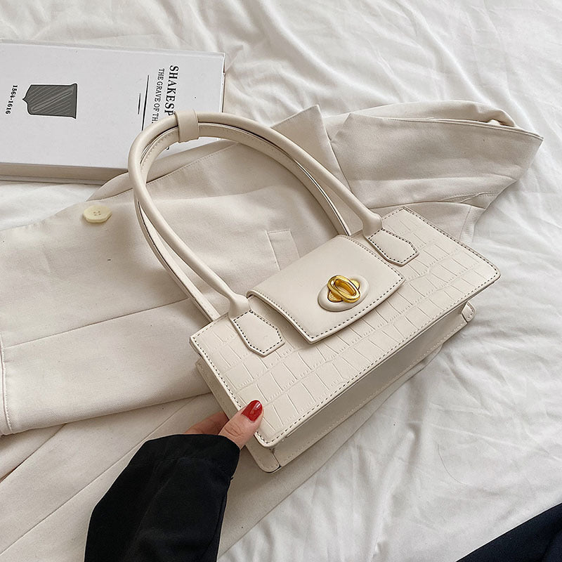 New Trendy Fashion Autumn And Winter Texture Simple Messenger Bag Women