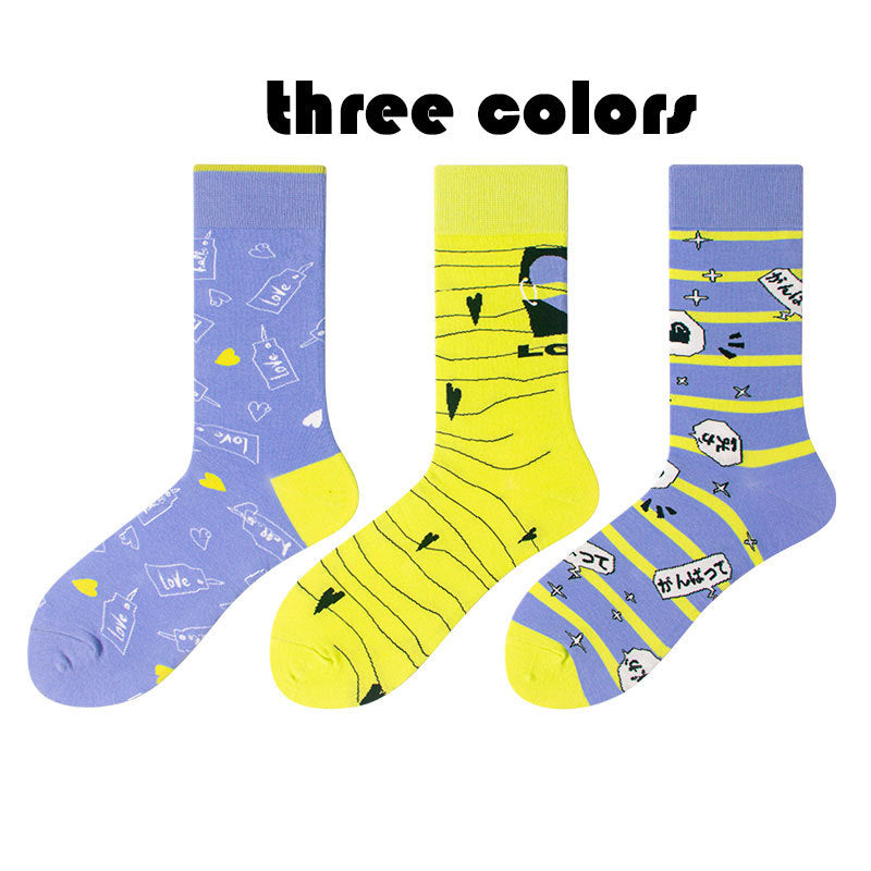 3 Pairs Men's Crew Work Socks Cushioned Boot Socks Wicking Athletic Socks For Hiking Sports Running