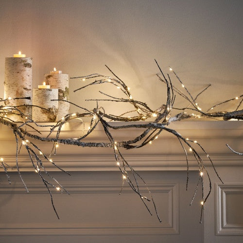 18 Foot Paper Wreath With LED Light