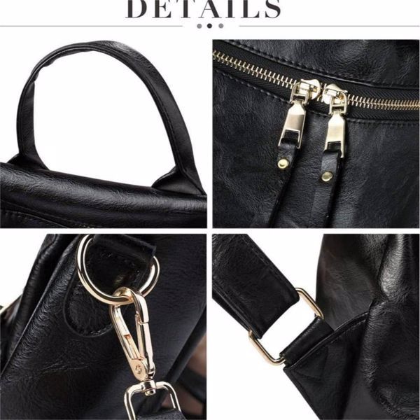 PU Leather Backpack