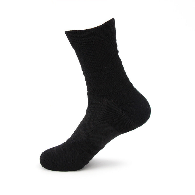 Men's Mid-tube Non-slip Running And Cycling Sports Socks
