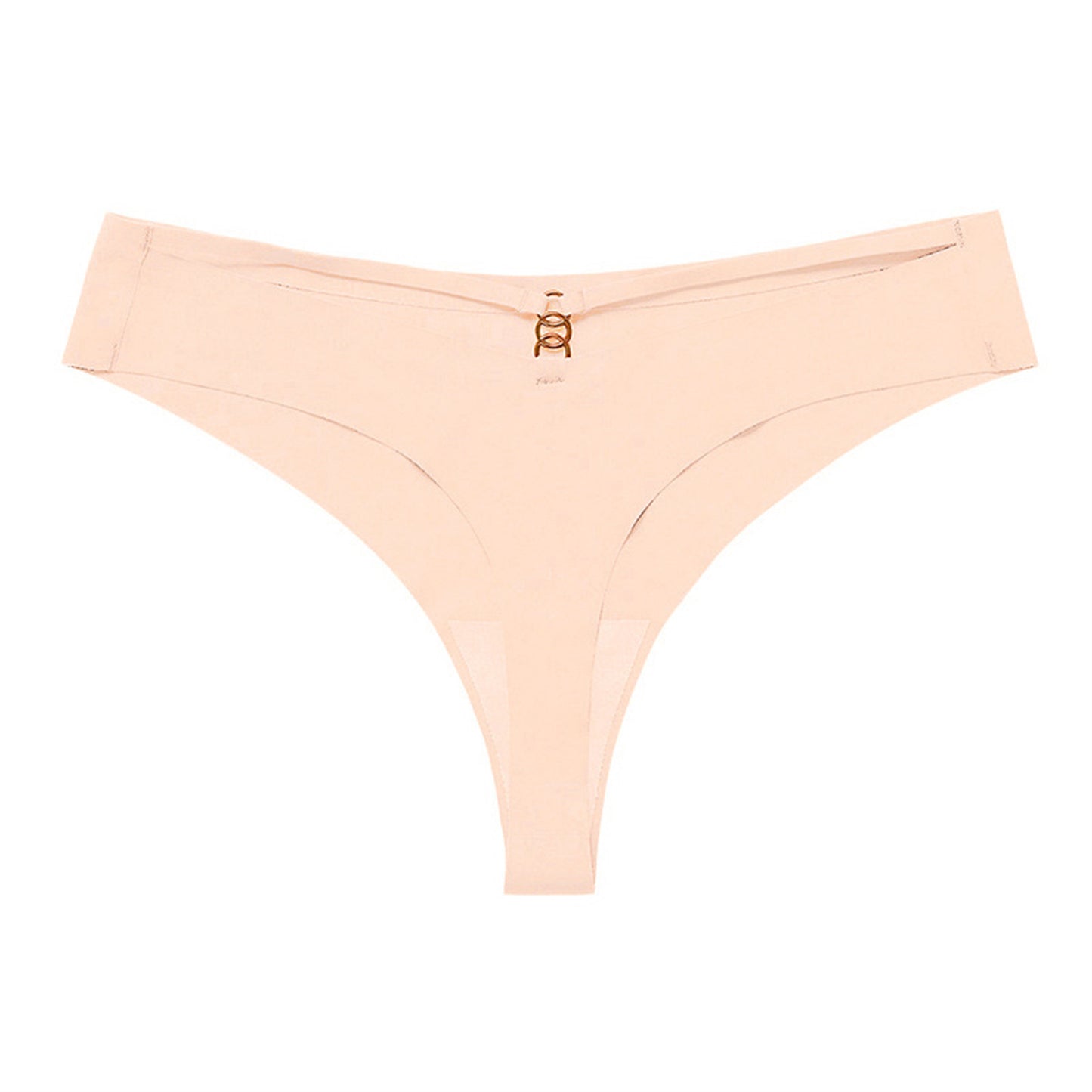 Seamless Ice Silk One-piece Sports Underwear T-string For Women