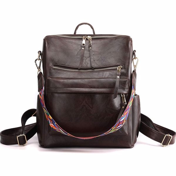 Women's PU Leather Backpack