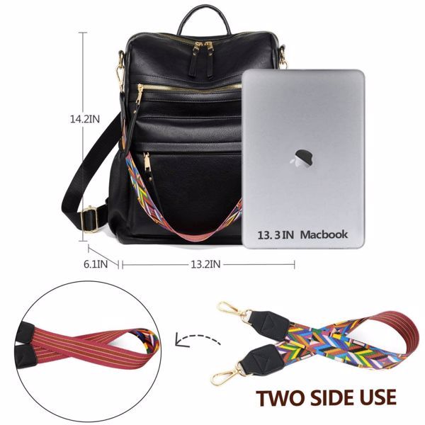 PU Leather Backpack