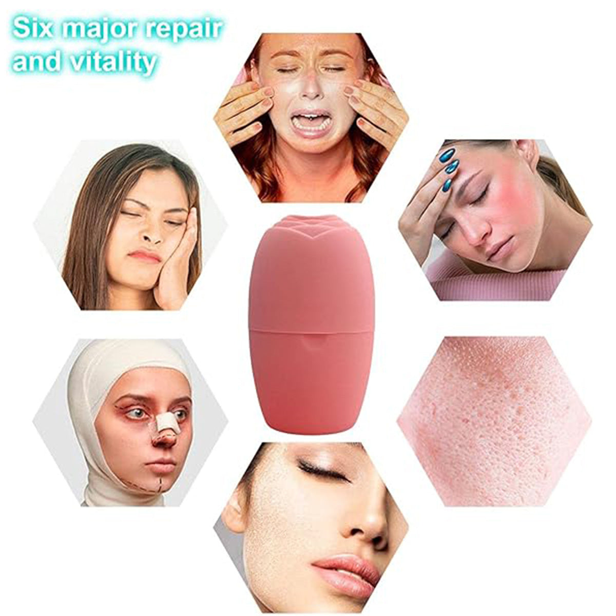 Ice Roller, Ice Stick Roller for Face Skincare Ice Molding Tool