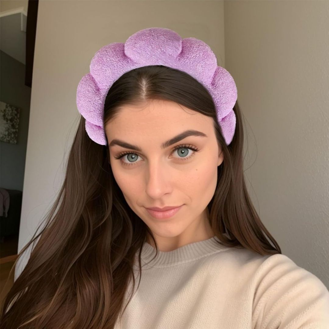 Purple Four-piece Headband