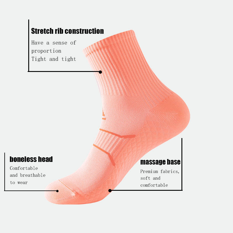 7 Pairs Compression Stockings For Women Colorful Sock Running Fitness Sports Pressure Socks Deodorant And Breathable For Outdoor Sports Cycling And Hiking
