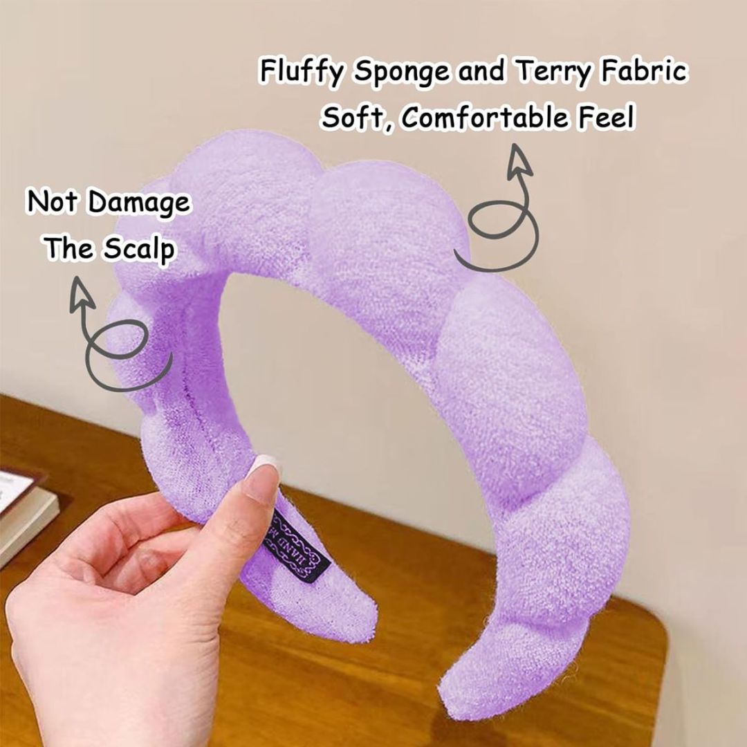 Purple Four-piece Headband