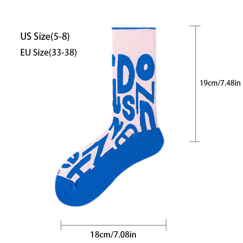 3 Pairs Women Colorful Compression Running Anti-odor And Breathable Socks Crew Athletic Hiking Anti Blister Cushioned For Running Hiking Cycling Fitness
