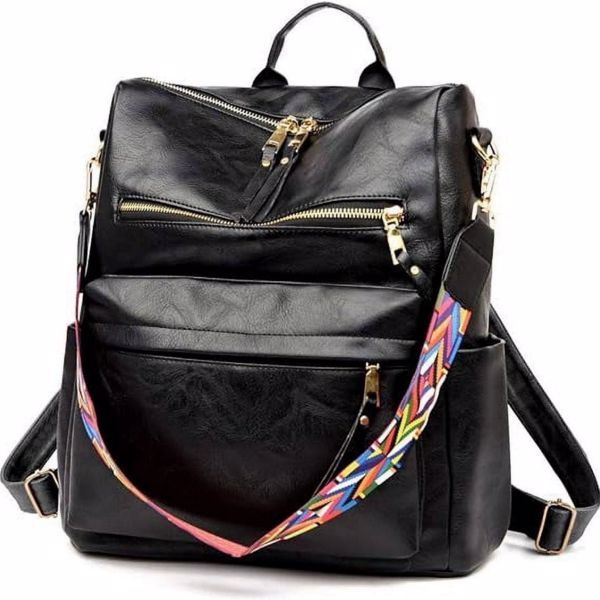 PU Leather Backpack