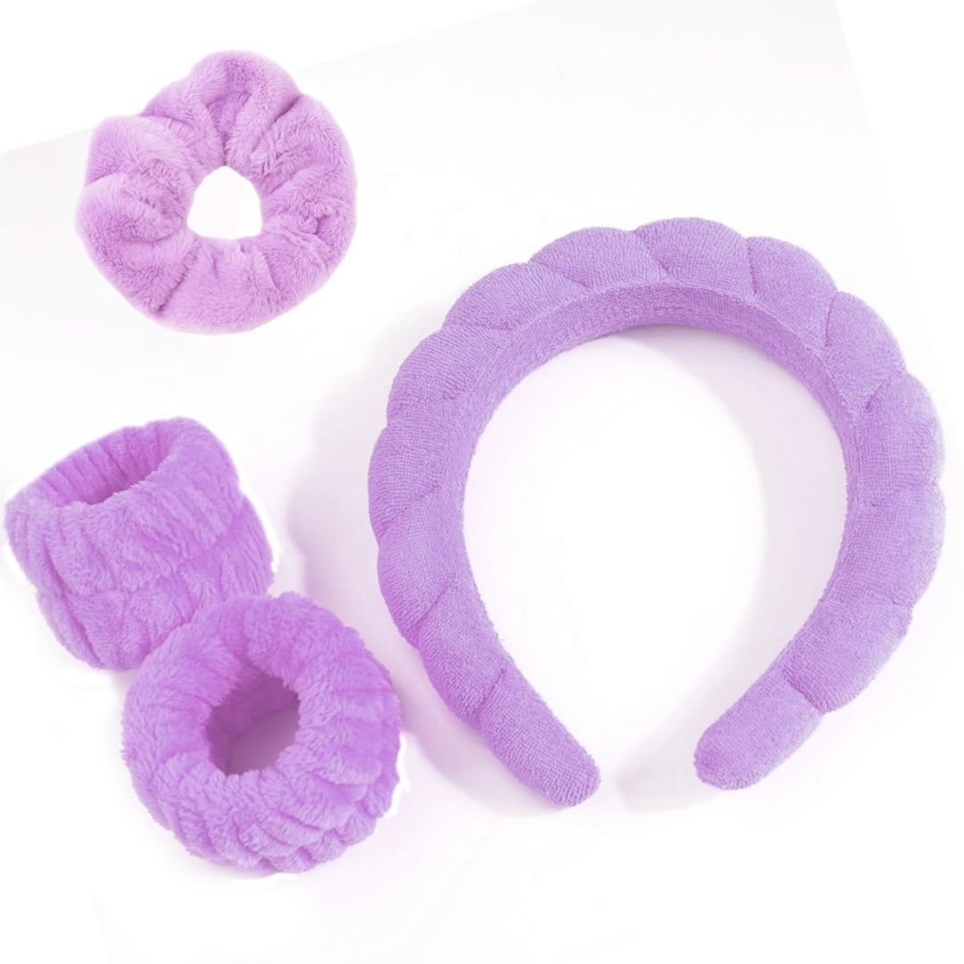 Purple Four-piece Headband