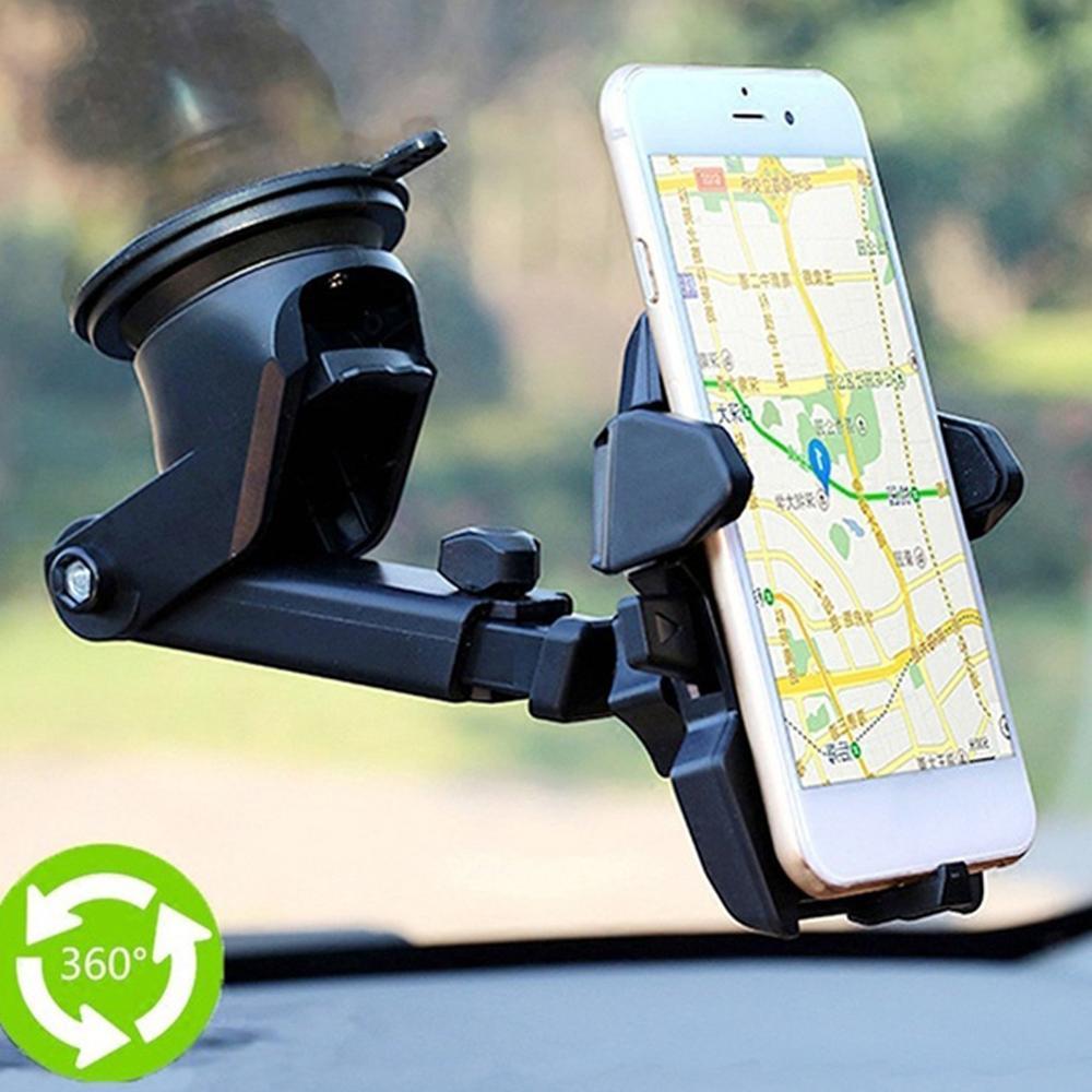 Windshield Car Phone Holder Universal in Car Cellphone Holder Stand Adjustable