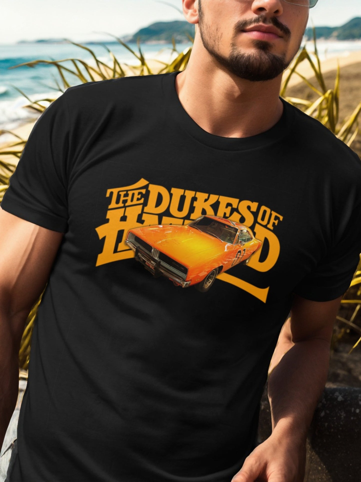 Men's Summer Short Sleeved T-shirt With Printed Front Chest - Comfortable And Breathable Fabric