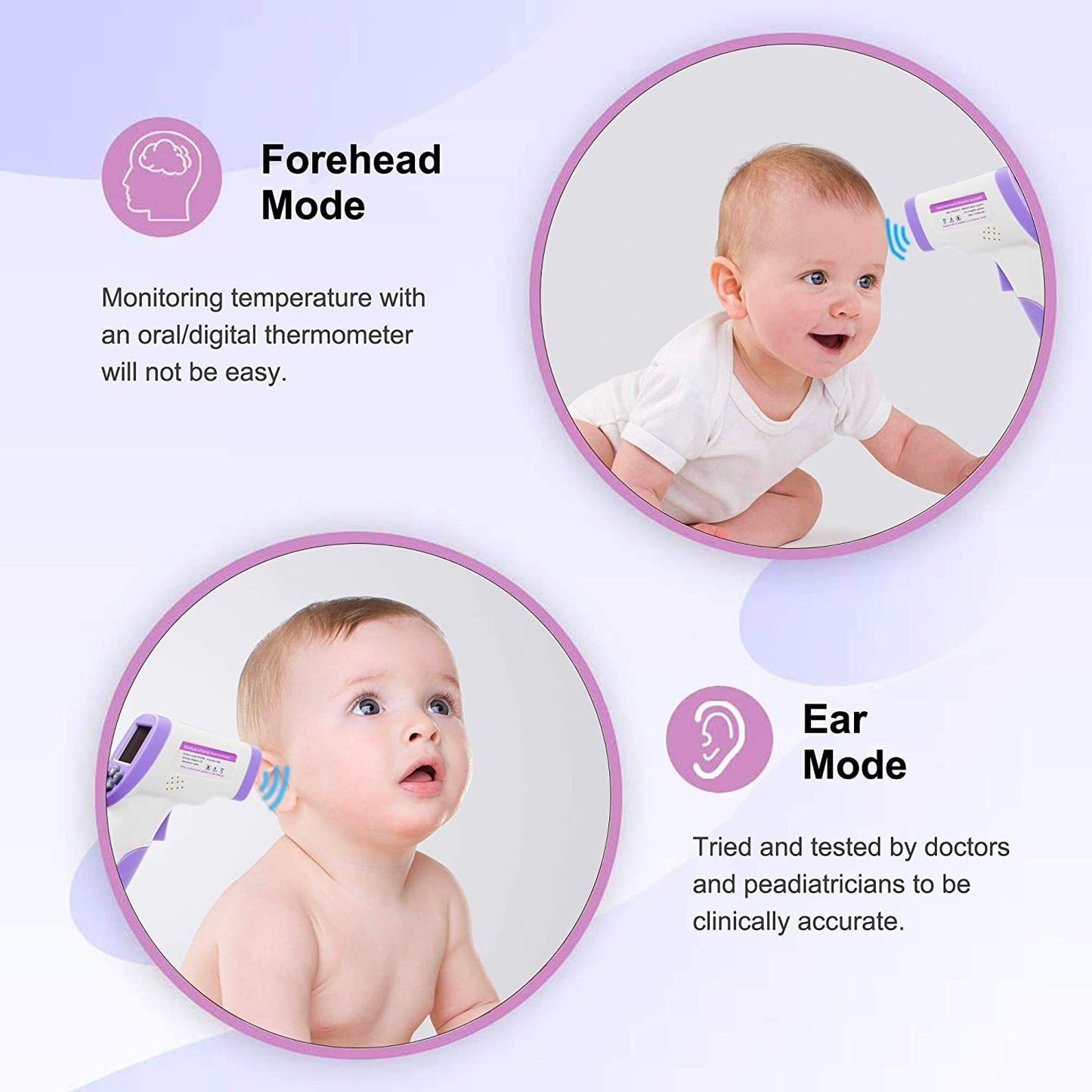 Digital Termometer Infrared Forehead Body Thermometer Gun Non-contact Temperature Measurement Device with Real-time Accurate Readings  Amazon Banned